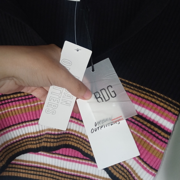 BDG Sky Cropped Polo Sweater Size M - Picture 10 of 13